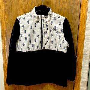 North Face half zip pullover